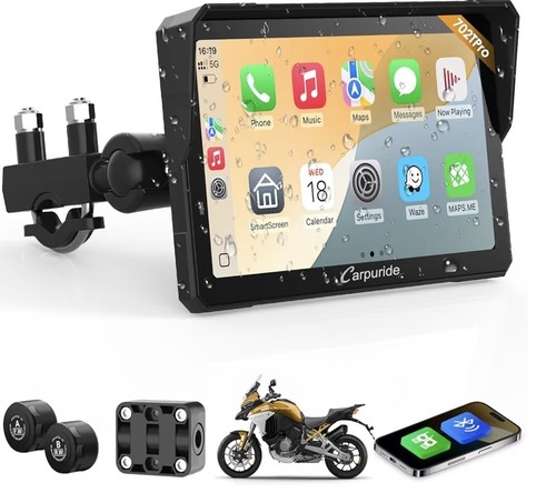 Carpuride w702t pro motorrad - w702t,