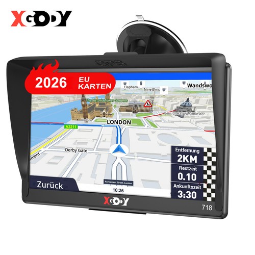 Xgody zoll gps navi - xgody, 7