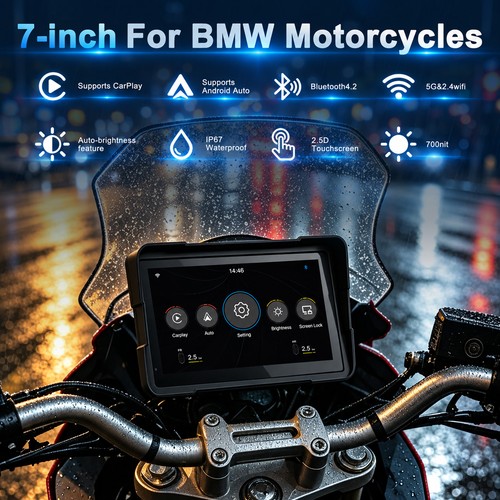 Motorrad navigation screen - 7",